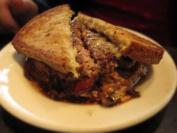 the best patty melt in chicago - dmk burger bar's #9 patty melt