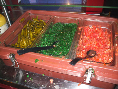 Condiment Bar