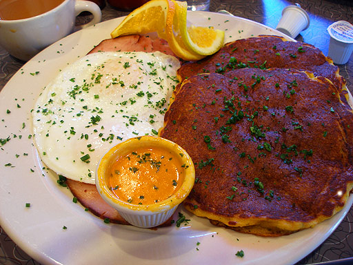 Corn Cakes @ Over Easy Chicago