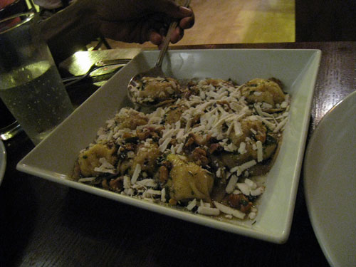 ravioli Dear, Walnuts: I love you. Love, John.
