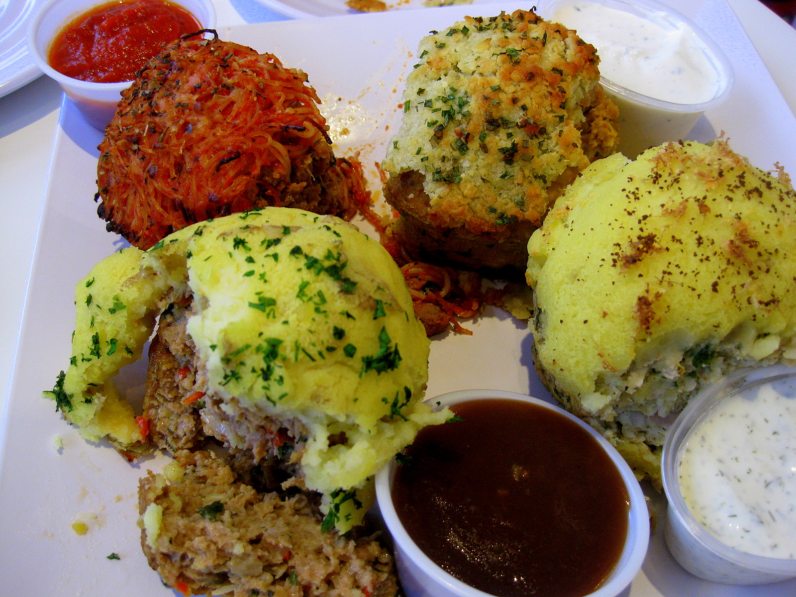 meatloaf cupcakes Chicago Restaurant Reviews Chicago Gluttons