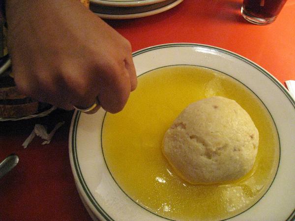 Matzo the Size of Oprah's Fist.